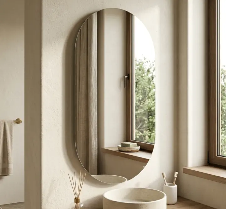 Tükör 502 ovális 60x110