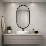 Tükör ovális cz 50x90