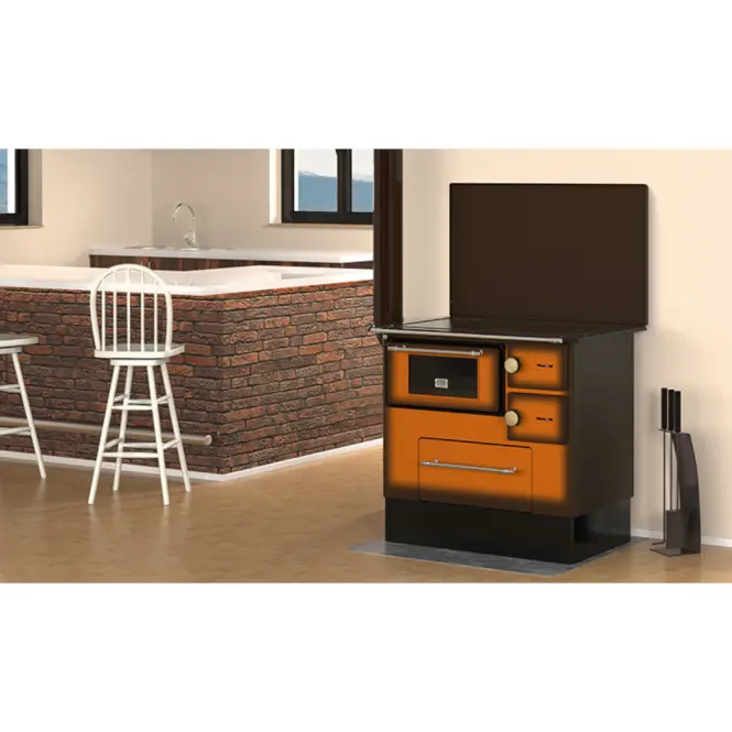 Kuchyňská kő Regular 46 Eco De Lux 8 kW, bal