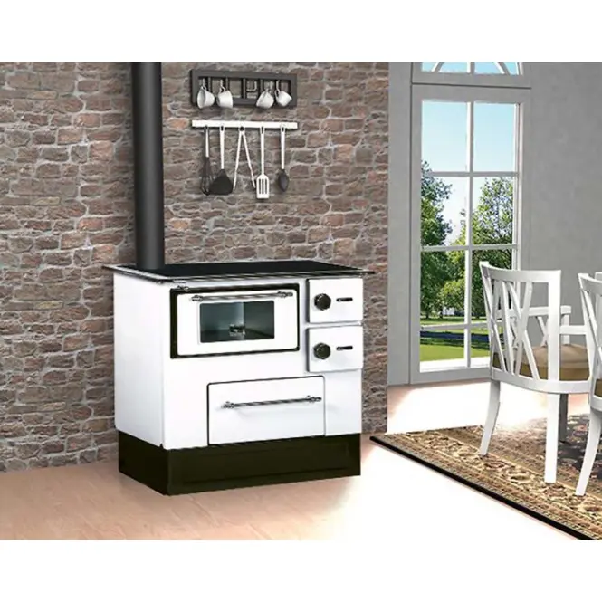 Salgó Tűzhely Regular 46 Eco fehér 8 kW bal