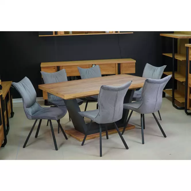Asztal ST-11 180x90+50 k003/grafit