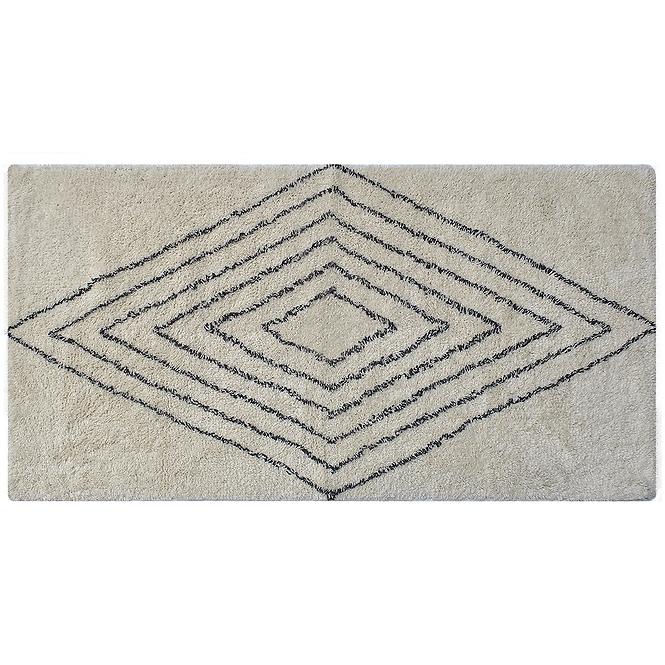 Szőnyeg Berber 98 ekrü/fekete 70x140 Merkury Home