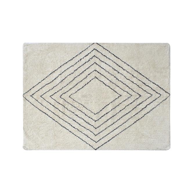 Szőnyeg Berber 99 ekrü/fekete 130x170 Merkury Home