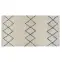 Szőnyeg Berber 01 ekrü/fekete 70x140 Merkury Home,2