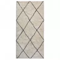 Szőnyeg Berber 96 ekrü/fekete 130x170 Merkury Home