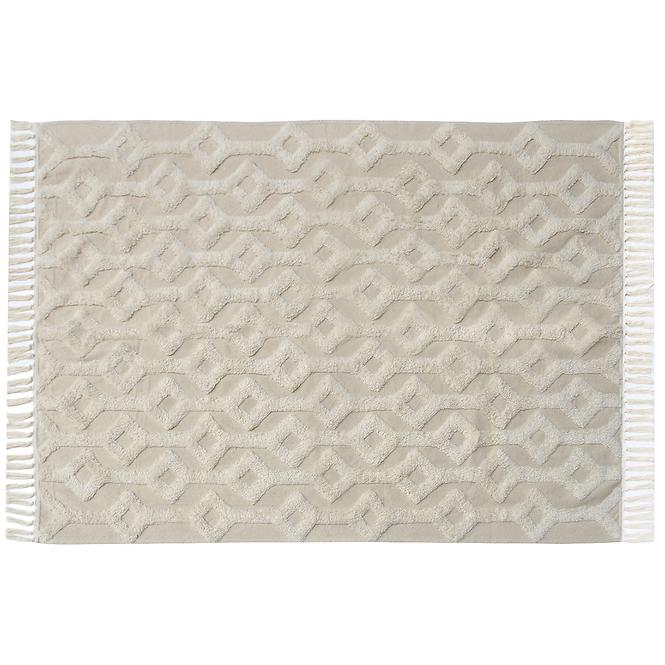 Szőnyeg Boho 90 ekrü 130x170 Merkury Home