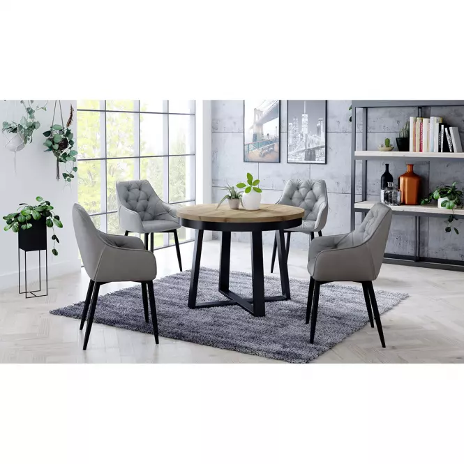 Asztal ST-17 100+50 wotan tölgy,3