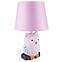 Éjjeli lámpa Owl rózsaszín VO2166 LB1,4