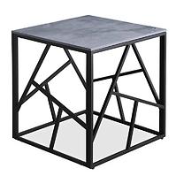 Dohányzóasztal Universe 2 négyzet alakú kőris márvány