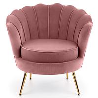 Fotel Amorinito rózsaszín/arany