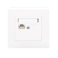 GPK-1L Egyetlen RJ45 számítógép-aljzat fehér