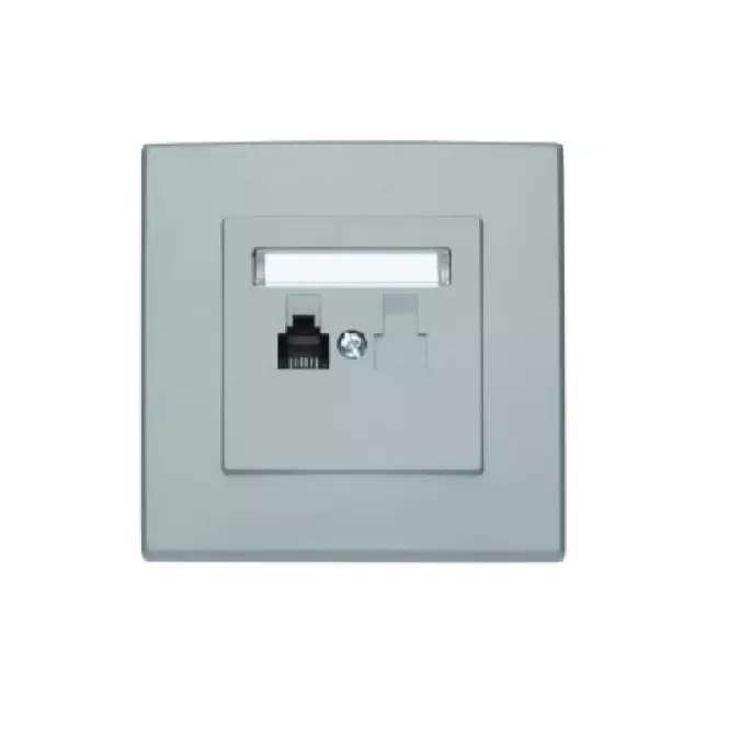 GPT-1L Egyetlen RJ11 telefonaljzat hamuszürke