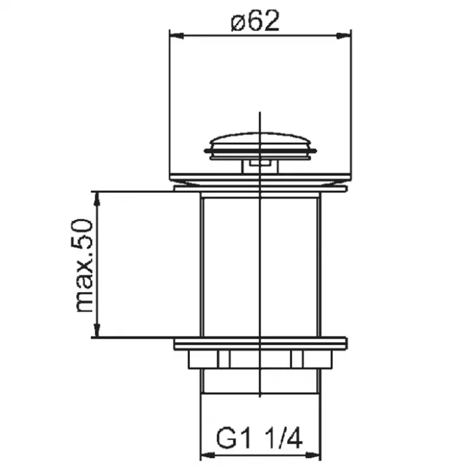 Lefolyó klik-klak kicsi gold