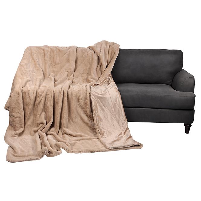 Pléd Julius bézs 200x220 Merkury Home,3