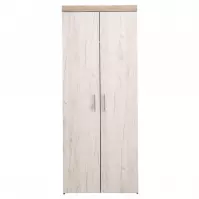 Szekrény Arno 2K szürke/fehér tölgy 11008691