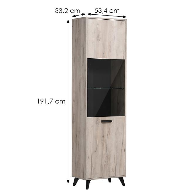 Vitrin Umbria 1KVS szürke tölgy 11008862