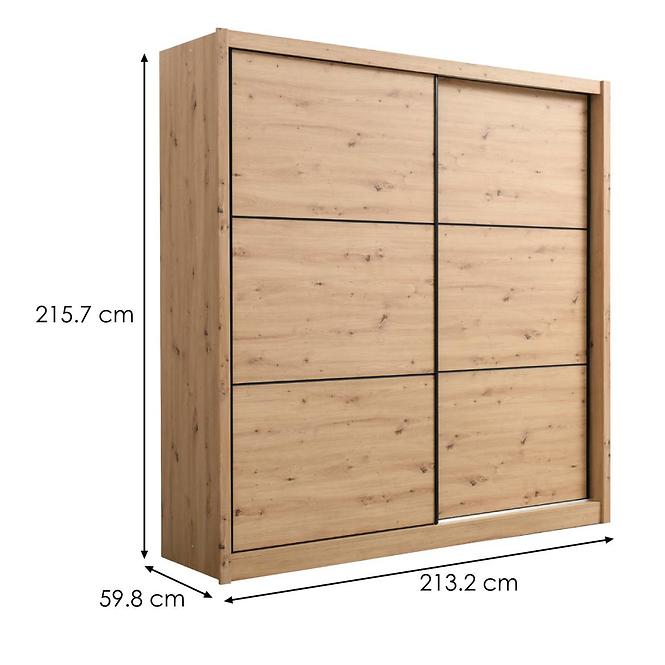 Szekrény Navara artisan 11008277,10