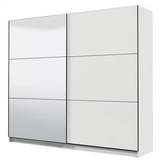 Szekrény Sierra 220 tükör fehér 11008286