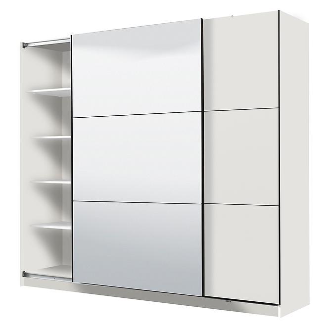 Szekrény Sierra 220 tükör fehér 11008286