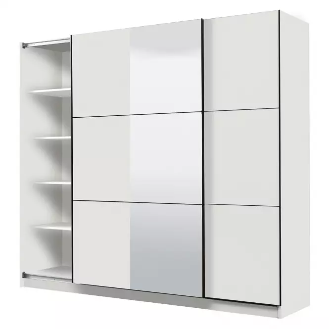 Szekrény Sierra 240 OG tükör fehér 11008289