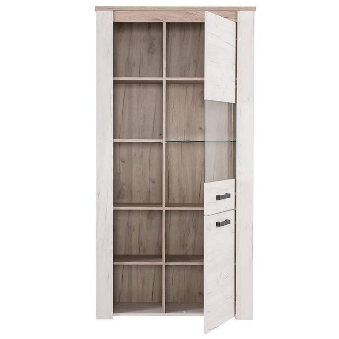 Vitrin Kent POP V fehér tölgy 11008835