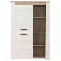 Vitrin Kent POP N fehér tölgy 11008836