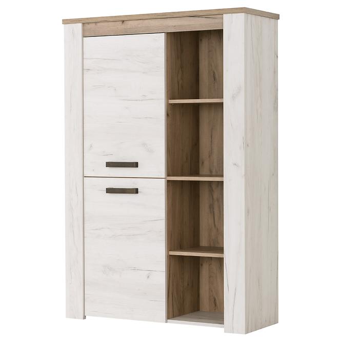 Vitrin Kent POP N fehér tölgy 11008836
