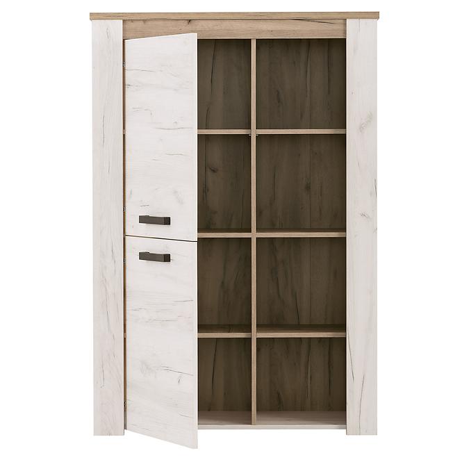 Vitrin Kent POP N fehér tölgy 11008836