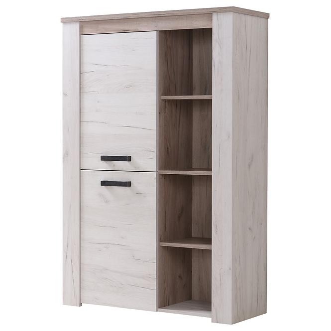 Vitrin Kent POP N fehér tölgy 11008836