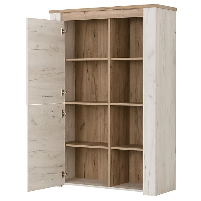 Vitrin Kent POP N fehér tölgy 11008836