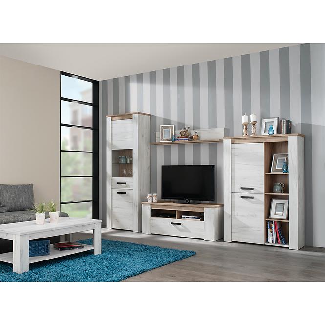 Vitrin Kent POP N fehér tölgy 11008836