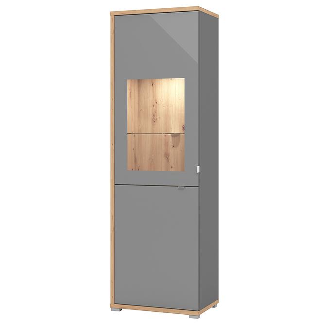 Vitrin Andora 1KVS1 szürke 11011372