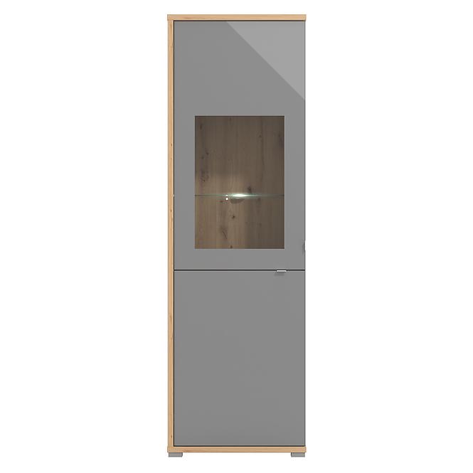 Vitrin Andora 1KVS1 szürke 11011372,4