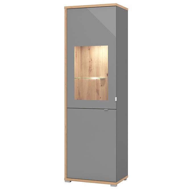 Vitrin Andora 1KVS1 szürke 11011372