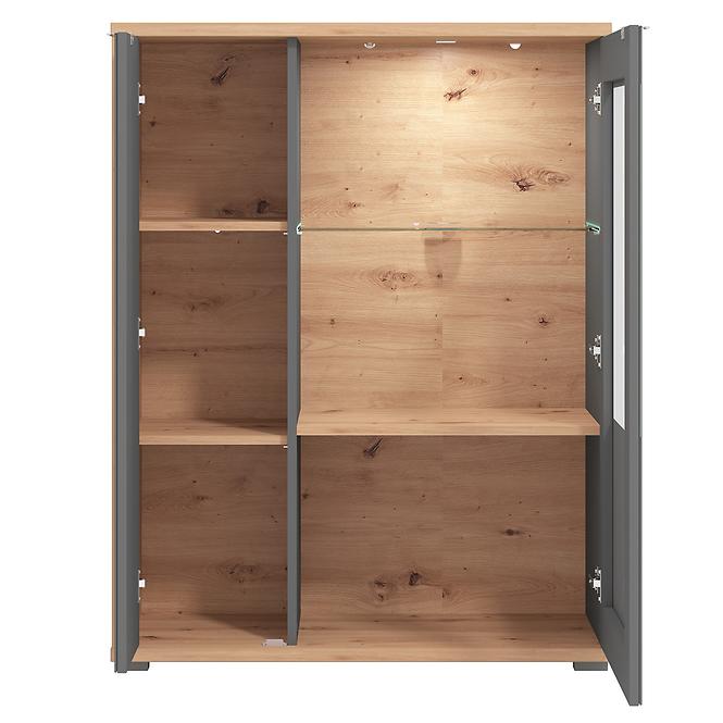 Vitrin Andora 2KVS2 szürke 11011373