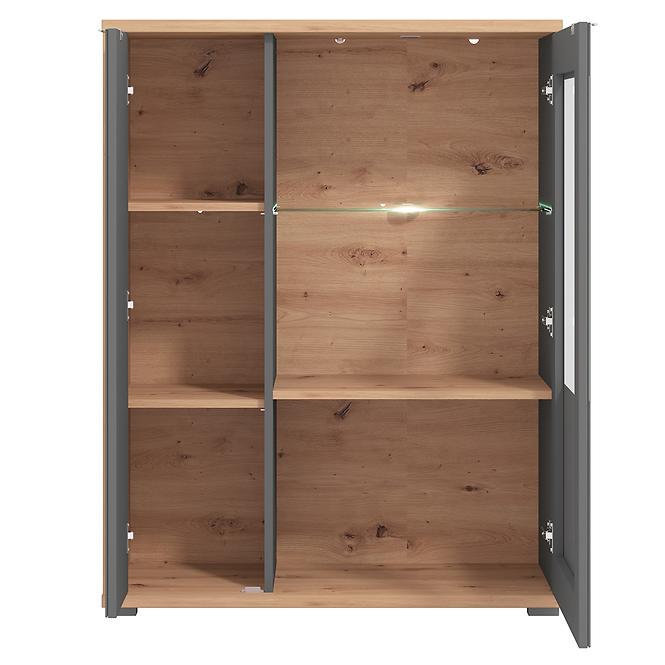 Vitrin Andora 2KVS2 szürke 11011373,16