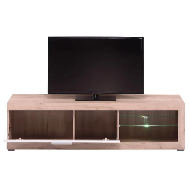 Szekrény RTV Remo szürke tölgy/fehér 11008810,19