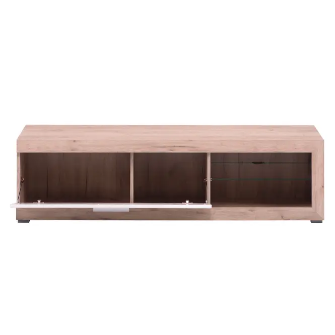 Szekrény RTV Remo szürke tölgy/fehér 11008810,5
