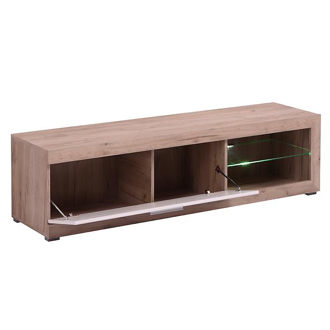 Szekrény RTV Remo szürke tölgy/fehér 11008810,6