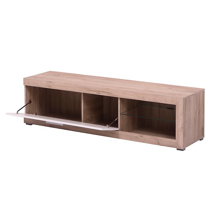 Szekrény RTV Remo szürke tölgy/fehér 11008810,9