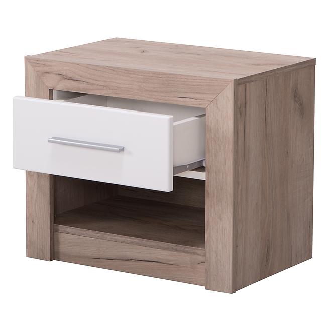 Éjjeliszekrény Astor NO1F szürke tölgy 11008673,6
