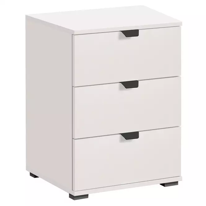 Éjjeliszekrény Duerto 3F fehér 11008319