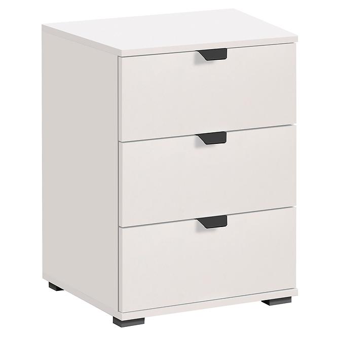 Éjjeliszekrény Duerto 3F fehér 11008319,3