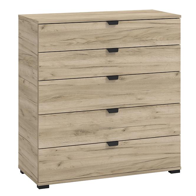 Komód Duerto 5F 90 szürke tölgy 11008295,4
