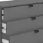 Komód Duerto 5F 90 szürke 11008297,10