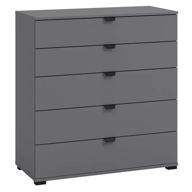 Komód Duerto 5F 90 szürke 11008297