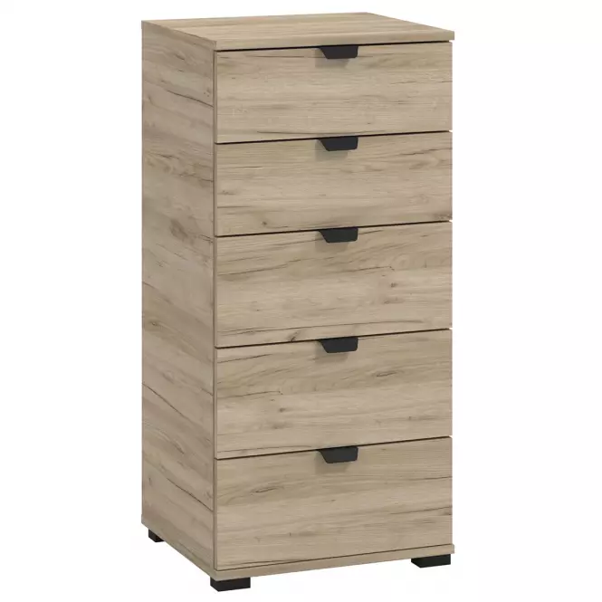 Komód Duerto 5F 45 szürke tölgy 11008309,5