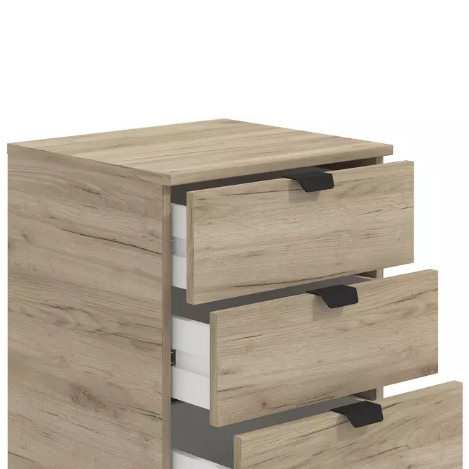 Komód Duerto 5F 45 szürke tölgy 11008309,9