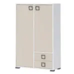 Komód Kiki K12-BE/KI-15 white/sand
