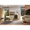 Vitrin Agis 03 honey castello oak/black mat,4